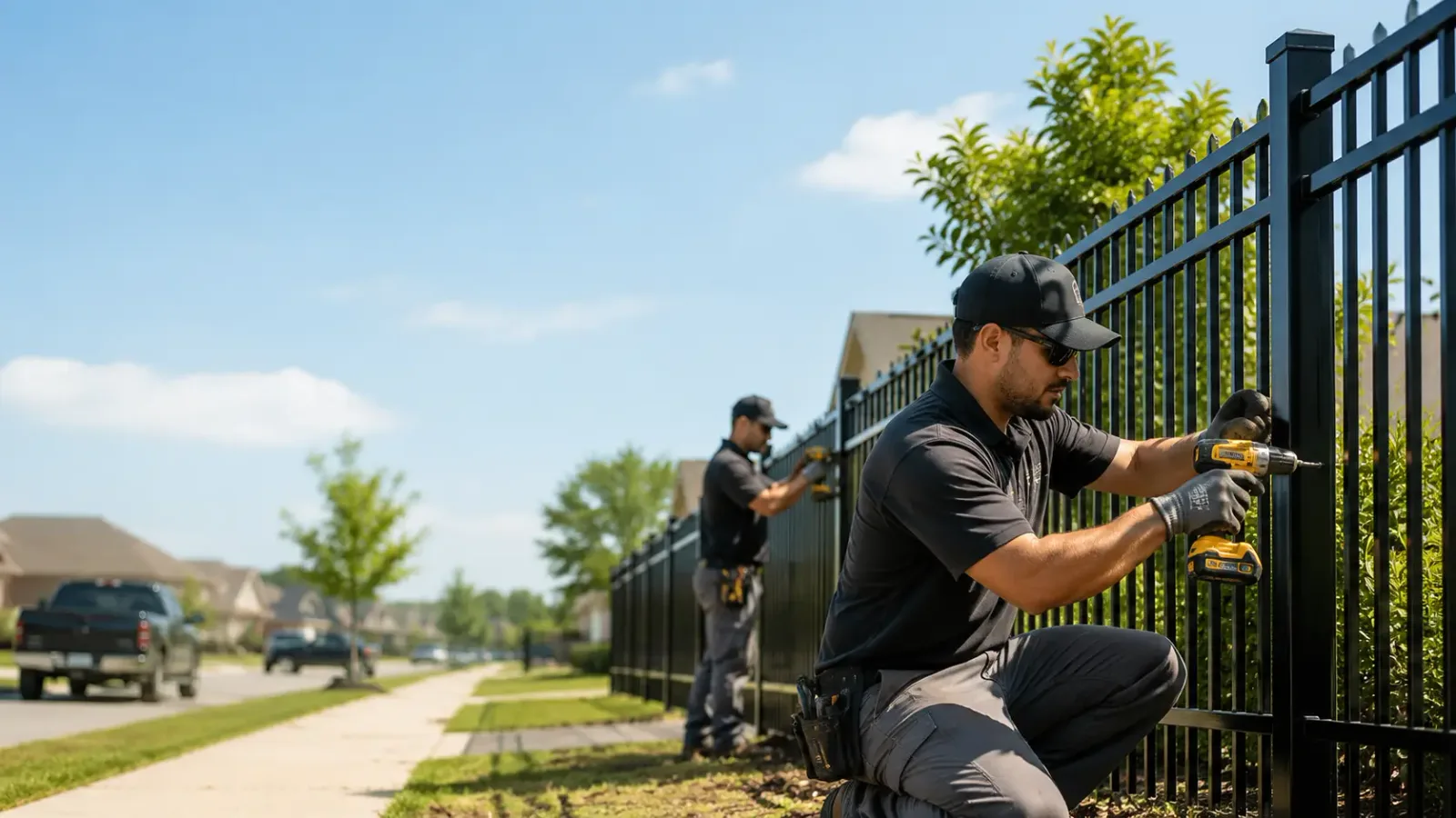 Metal Fence Installation in Murrayville, IL